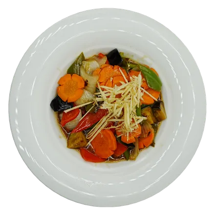 Plat Gingembre Légumes